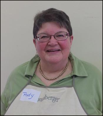 Prudy Netzog, coordinator of the Thomaston Thanksgiving Dinner.