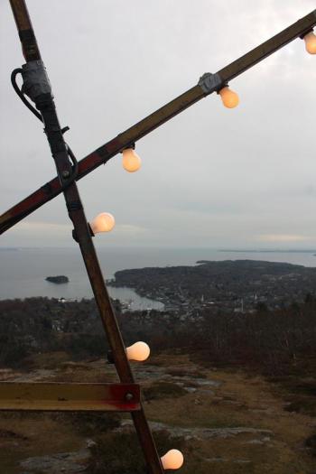 We have lights! (Photo by Holly S. Edwards)