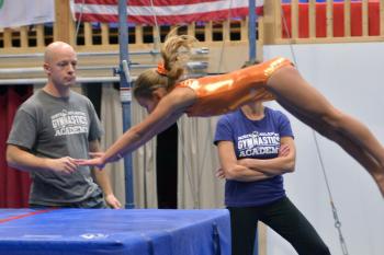 Scenes from Saturday’s Girls Mock Meet. (Photo by Ron Hawkes)