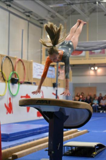 Scenes from Saturday’s Girls Mock Meet. (Photo by Ron Hawkes)
