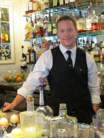 Natalie’s Bar Manager Seth Knowlton. (Photo by Kay Stephens)