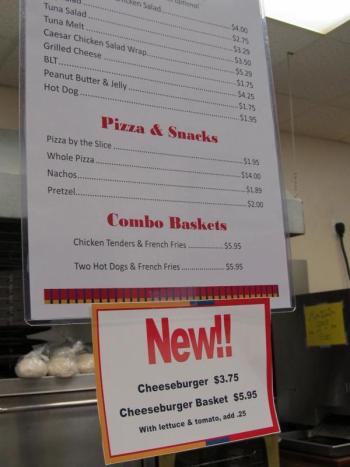MRC has seriously cheap food! (Photo by Kay Stephens)