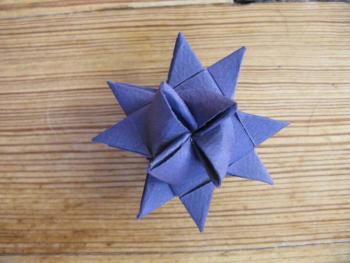 Traditional German paper ornament. (Courtesy Antje Roitzsch)