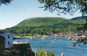 Camden Harbor, 1970s