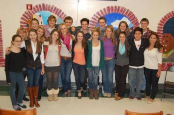 Camden Hills Regional High School’s LEF chapter.
