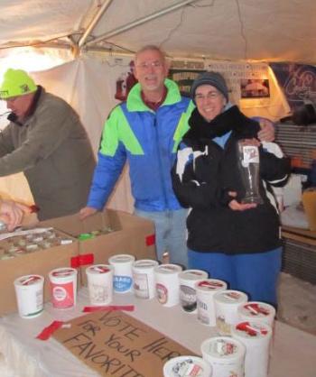 The Rotary welcoming committee