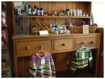 Beyond a wide range of locally produced foods sold at the Monroe General Store, the business also features crafts and dry goods from local artisans and small businesses. (Photo by Ethan Andrews)