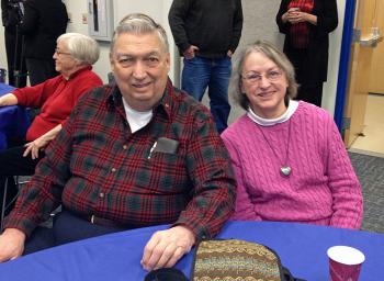 Arthur and Sarah Hayes. (Photo by Terri Mahoney)