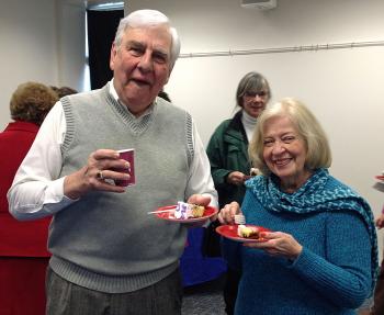 Larry and Betty Theye. (Photo by Terri Mahoney)