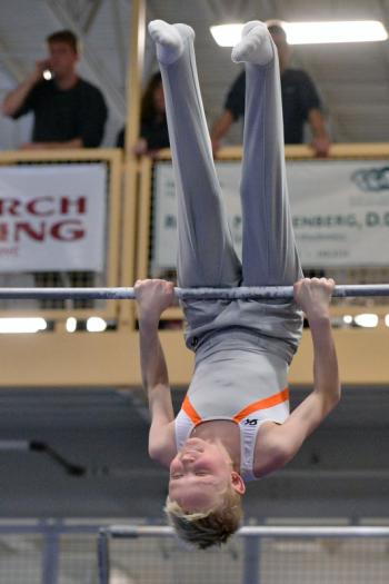 Photos from the North Atlantic Gymnastic Academy boys meet Sunday, March 2 at the Pen Bay YMCA in Rockport. (Photo by Ron Hawkes)