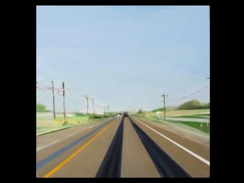 PechuaKucha slide: ‘Leaving Dallas’ by Greta Van Campen.
