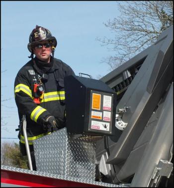 Tom Shook. The second set of eyes on Truck 3.