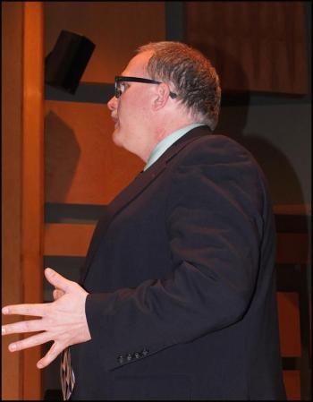 UMaine conductor Chris White.