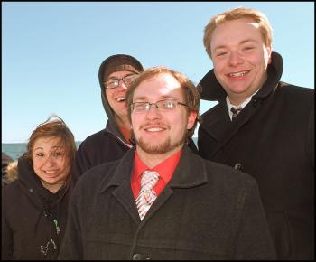 Stephanie Decker of Millinocket; Russel Caverly, of Clinton; Jason Priest, of Old Town; and Forrest Tripp, of Saco.