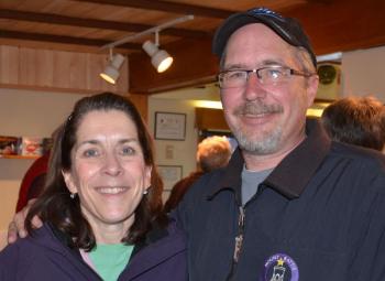 Delisa and Chris Morong. (Photo by Lynda Clancy)
