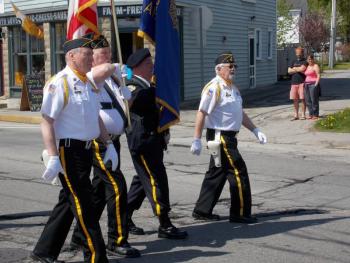 American Legion Color Guard. (Photo by Alyssa McCluskey)