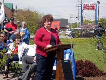 Rockland’s Poet Laureate Carol Bachofner. (Photo by Alyssa McCluskey)