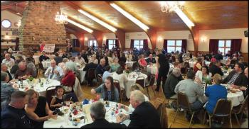 A packed house attended the annual Coast guard Appreciation Dinner at the Elks Lodge Friday, May 2. (Photos by Chris Wolf)