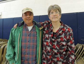 Skip and Beth Gifford. Beth Gifford is executive director of Literacy Volunteers of Midcoast Maine.
