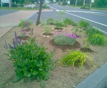 Mariette’s garden. (Photo by Diane O’Brien)