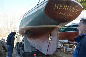 The Heritage arrives in January from Alabama. (Photo by Lynda Clancy)