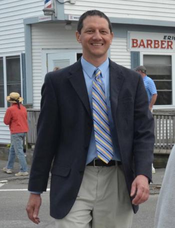 Camden Hills Regional High School Assistant Principal Piet Lammert. (Photo by Lynda Clancy)