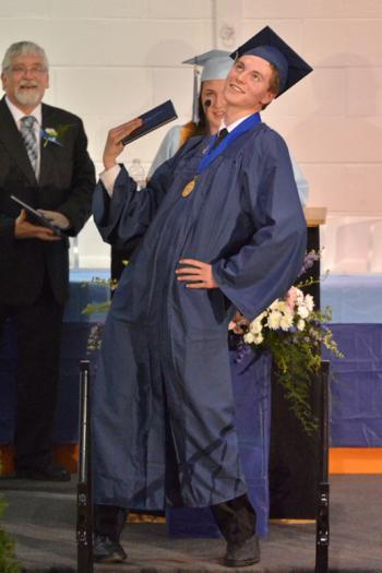 Jason Michael Lund, National Honor Society 2014. (Photo by Ron Hawkes)