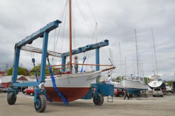 May, at Rockland Harbor. (Photo by Lynda Clancy)