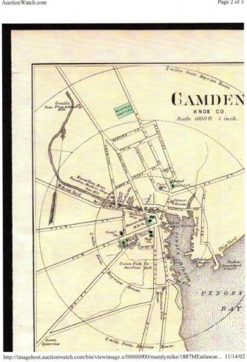 The location of Steamship Wharf in Camden. (Photo courtesy Camden Public Library/Walsh History Center)