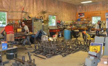The shop at the Camden Snow Bowl, July 9. (Photo by Lynda Clancy)