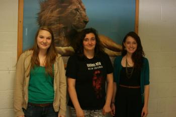 Caelyn Crosby, Kelsey Grass, and Nancy Joslen have announced their intentions of attending art school.