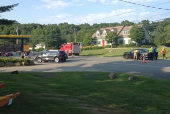 A minor crash occured on Route 1 in Rockport just before 6 p.m. July 31.