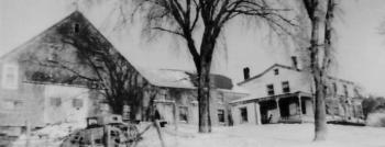 The farm at the head of Pitcher Pond, 2994 Belfast Road, is the last house in Lincolnville. The boundary with Northport is just beyond the farm.
Photo courtesy of the Lincolnville Historical Society 2994 Belfast Road
