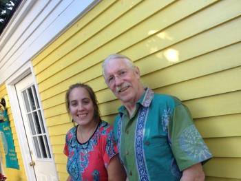 Old Town Road father-daughter duo plays at Rock City Coffee Friday night. (Photo courtesy Old Town Road)
