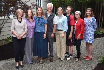 DWMM Board Members (l-r) Rhonda Nordstrom, Margaret Rauenhorst, Tammy Lee, John Viehman, Deb Moskowitz, Jesse Simko, Judi Valentine, and Barb MacDonald.