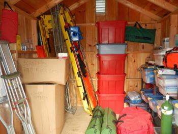 Matinicus Island Rescue has a small equipment storage shed. We do not have a fire station, EMS service office or health center. No patient care is rendered in this shed.