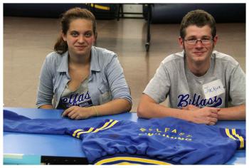 Hannah White and Jackson Winslow. (Photo by Charles R. Hamm)