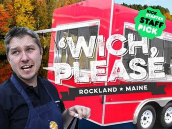 ‘Wich Please food truck creator Malcolm Bedell will be coming home to set up in Rockland soon. (Photo courtesy of ‘Wich Please)