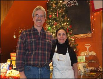 David Swetnam and Jacquelyn Sawyer are current owners of Morse’s Sauerkraut. They bought the Farm Stand in September 2000. (Photos by Chris Wolf)