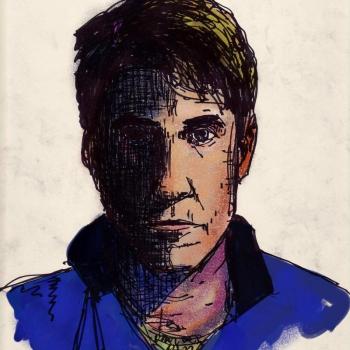 Ken Foster, self portrait.