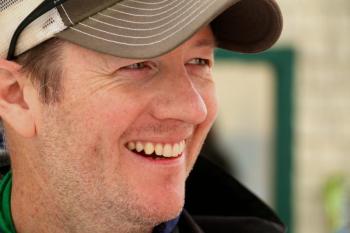 A smiling head coach! (Courtesy David Lyman)