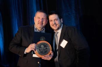Chamber Community Person on the Year, Frank Isganitis with partner, PJ Walter. (Photos by Michael O'Neil)