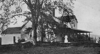 Joe and his wife, Annie, Mullin ran a popular summer boarding house at their Willow Farm on Mullins Bog Road.
Photo courtesy of Lincolnville Historical Society willow farm