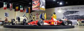 "Faster: the Quest for Speed" won second place in the Interactive Exhibitions class at the National Association of Auto Museums NAAMY awards which were presented March 20 at the National Packard Museum in Warren, OH.