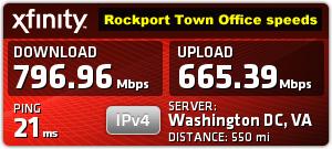 Rockport Town Office rates of transmission