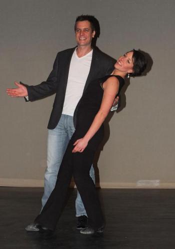 Ben Curtis and Jessica Libby.