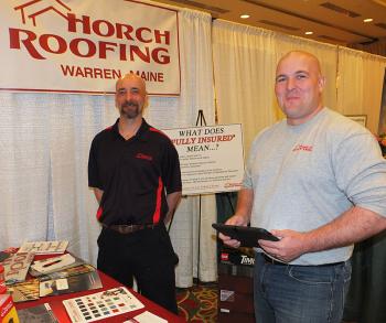 Horch Roofing: Shawn Buck and Bob Eriksen.