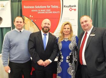 Key Bank: Brooks Stevens, Michael Chamberlain, Lisa Gundel and Chris Austin.