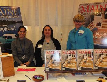 Maine Boats, Homes and Harbors: Stacey Palmer, Jennifer McIntosh and Julie Corcoran.