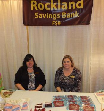 Rockland Savings Bank: Jessica Olson and Karen Kunesh.